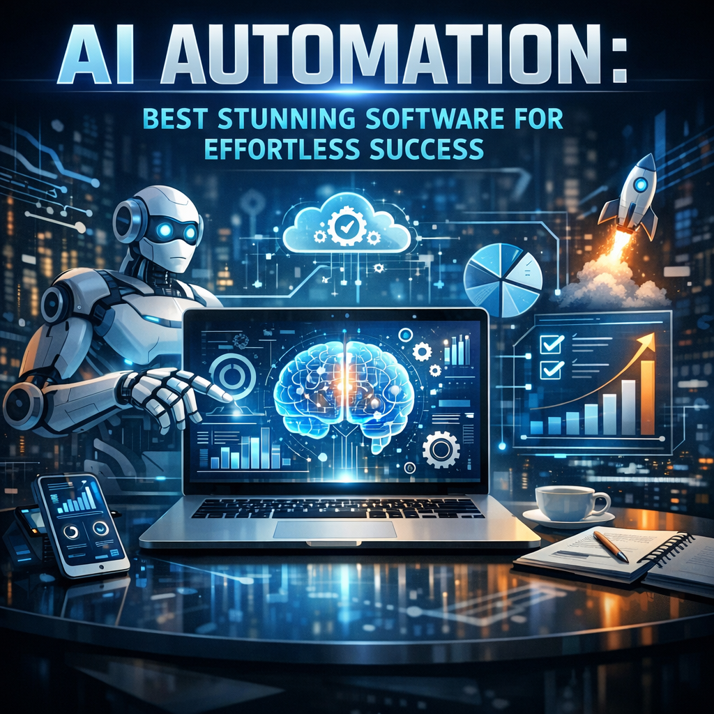 Illustration of AI Automation: Best Stunning Software for Effortless Success