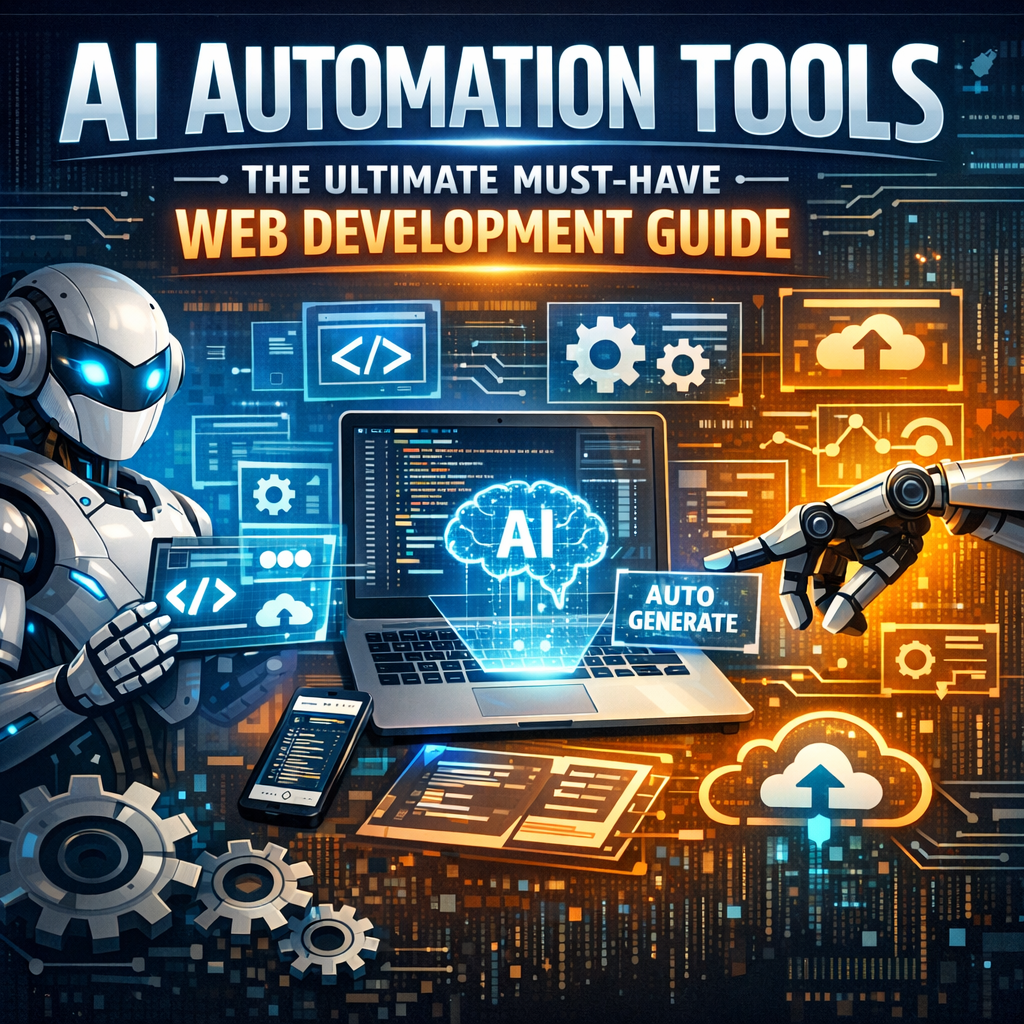 Illustration of AI Automation Tools: The Ultimate Must-Have Web Development Guide