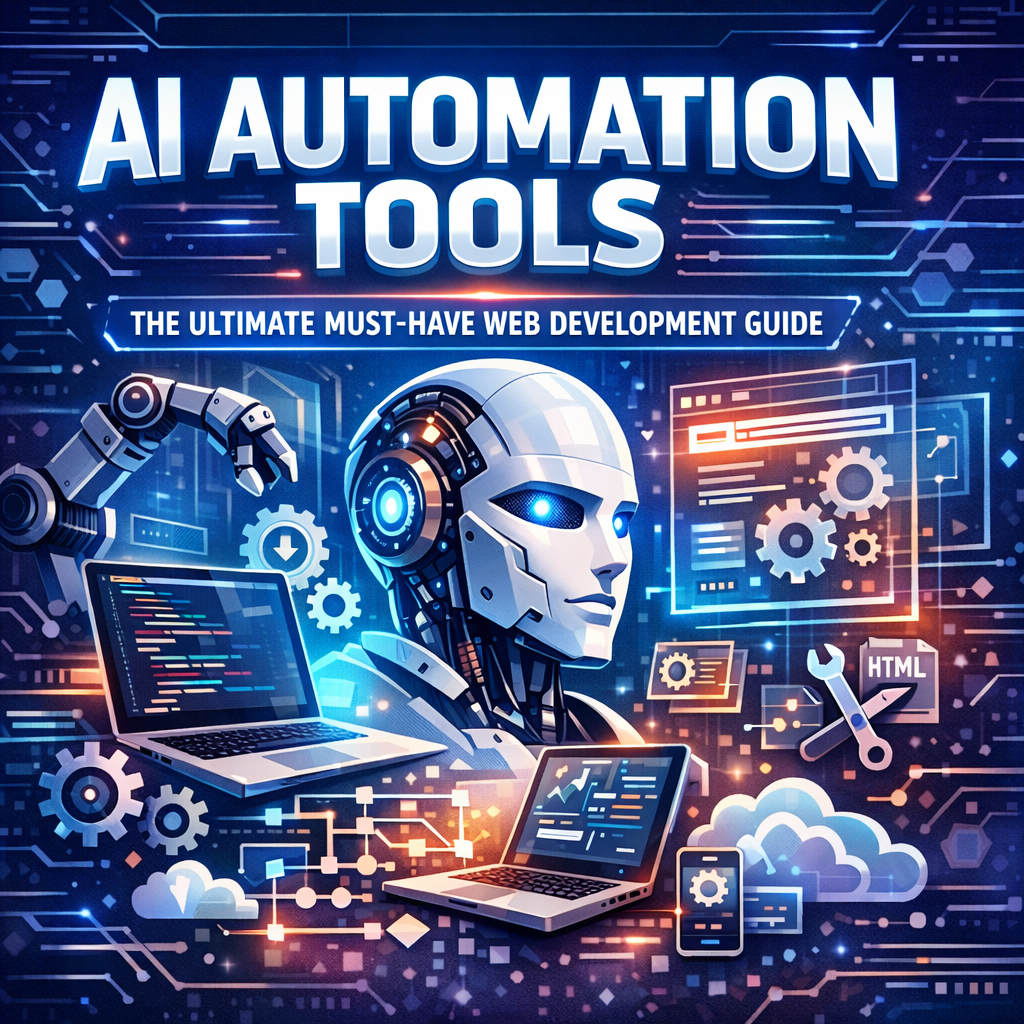 Illustration of AI Automation Tools: The Ultimate Must-Have Web Development Guide