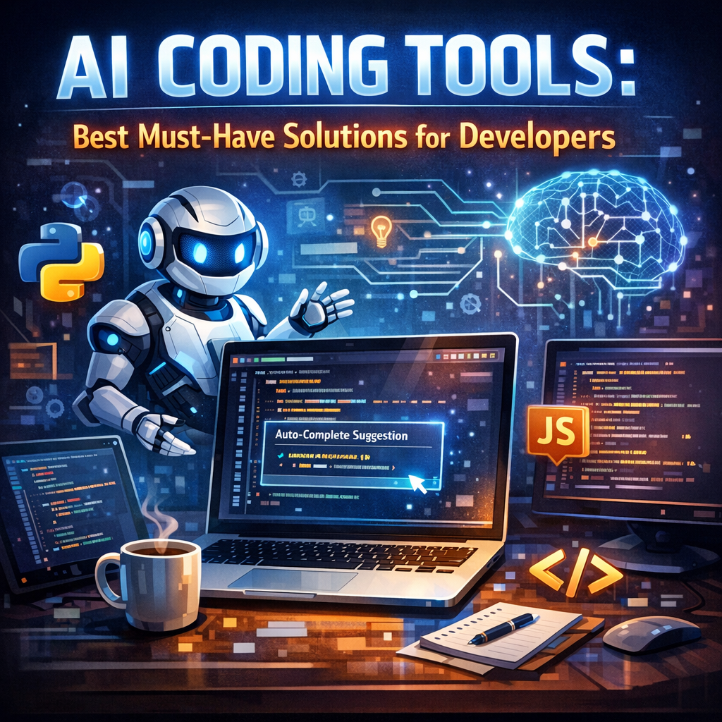 Illustration of AI Coding Tools: Best Must-Have Solutions for Developers