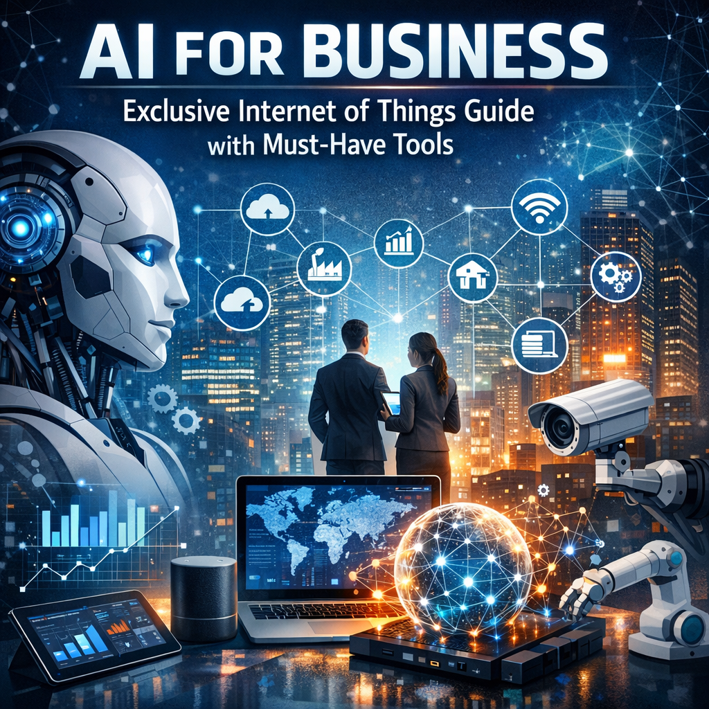Illustration of AI for Business: Exclusive Internet of Things Guide with Must-Have Tools