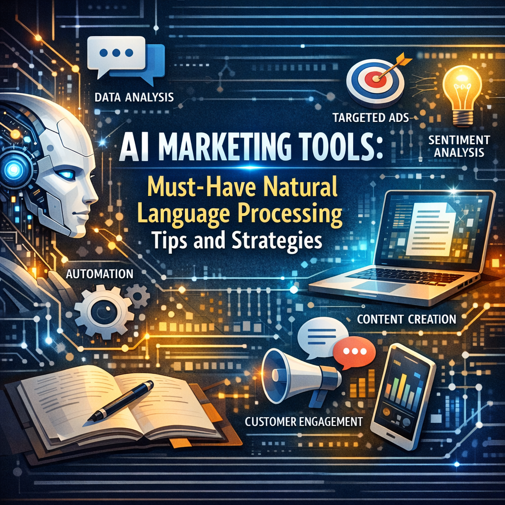 Illustration of AI Marketing Tools: Must-Have Natural Language Processing Tips and Strategies