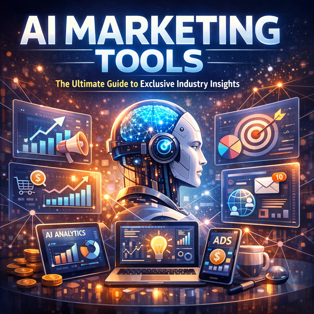 Illustration of AI Marketing Tools: The Ultimate Guide to Exclusive Industry Insights