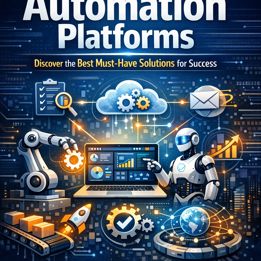 Illustration of Automation Platforms: Discover the Best Must-Have Solutions for Success