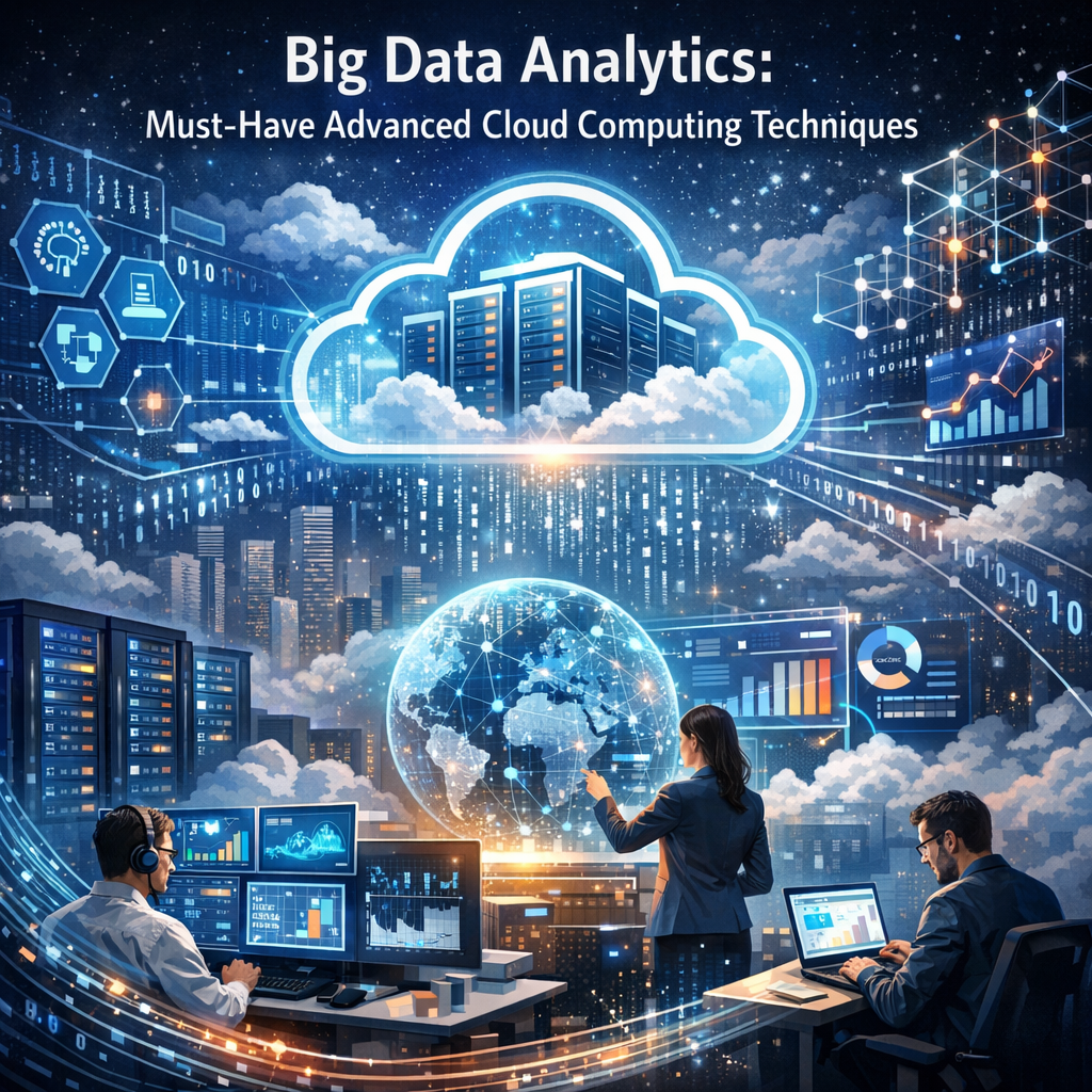 Illustration of Big Data Analytics: Must-Have Advanced Cloud Computing Techniques