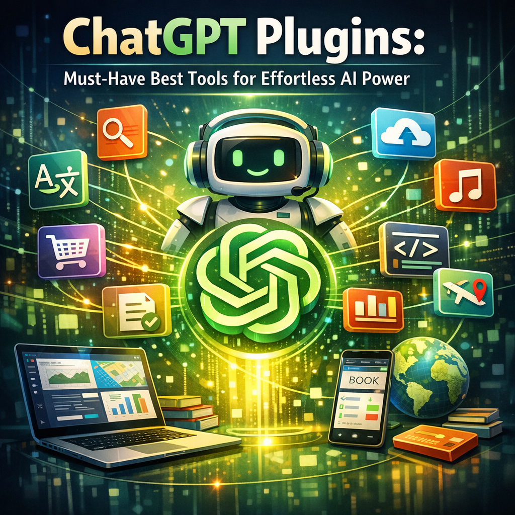 Illustration of ChatGPT Plugins: Must-Have Best Tools for Effortless AI Power