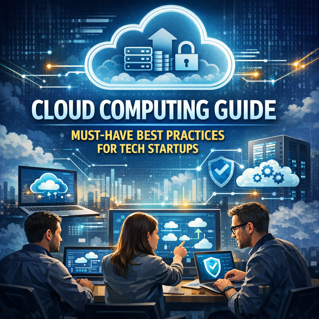 Illustration of Cloud Computing Guide: Must-Have Best Practices for Tech Startups