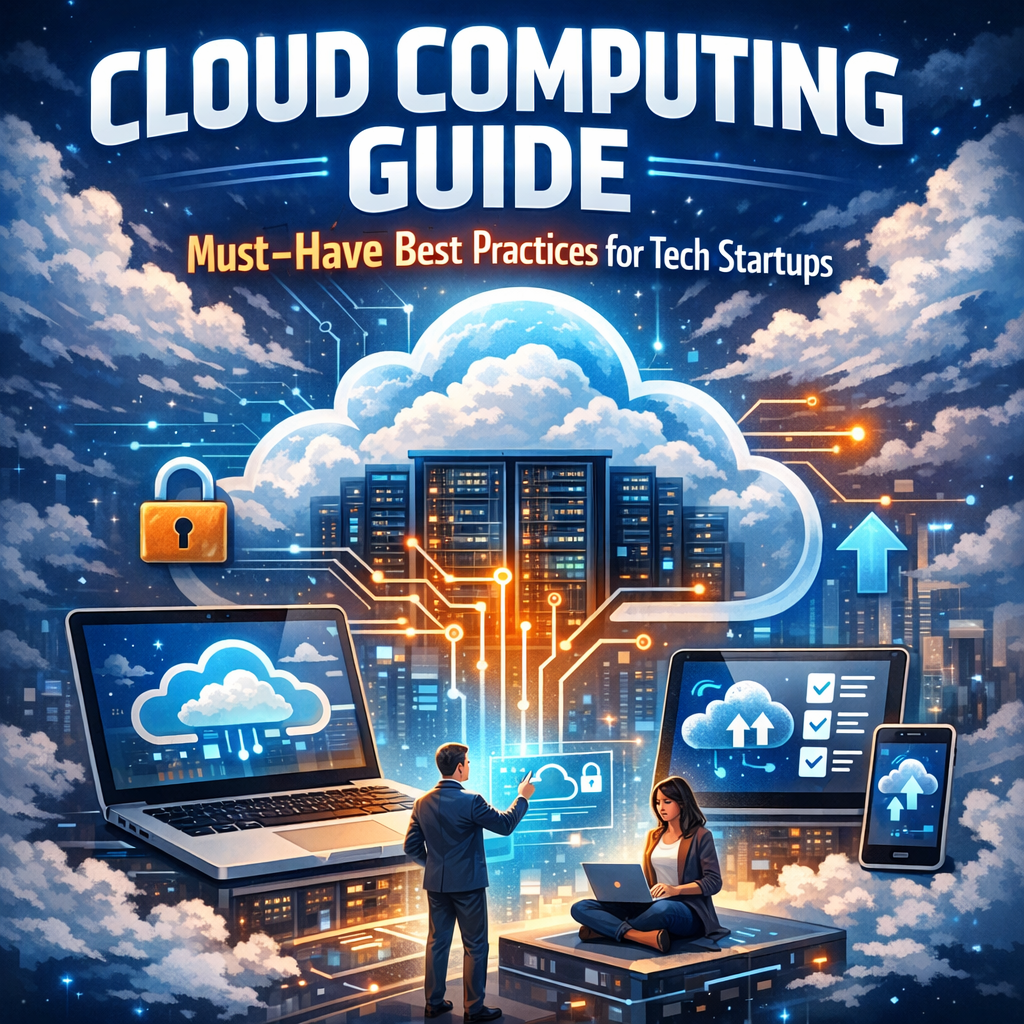 Illustration of Cloud Computing Guide: Must-Have Best Practices for Tech Startups