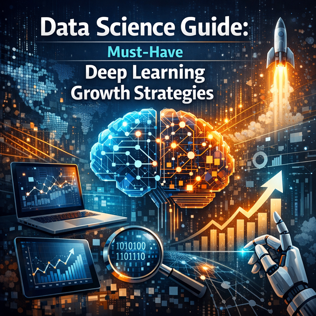 Illustration of Data Science Guide: Must-Have Deep Learning Growth Strategies