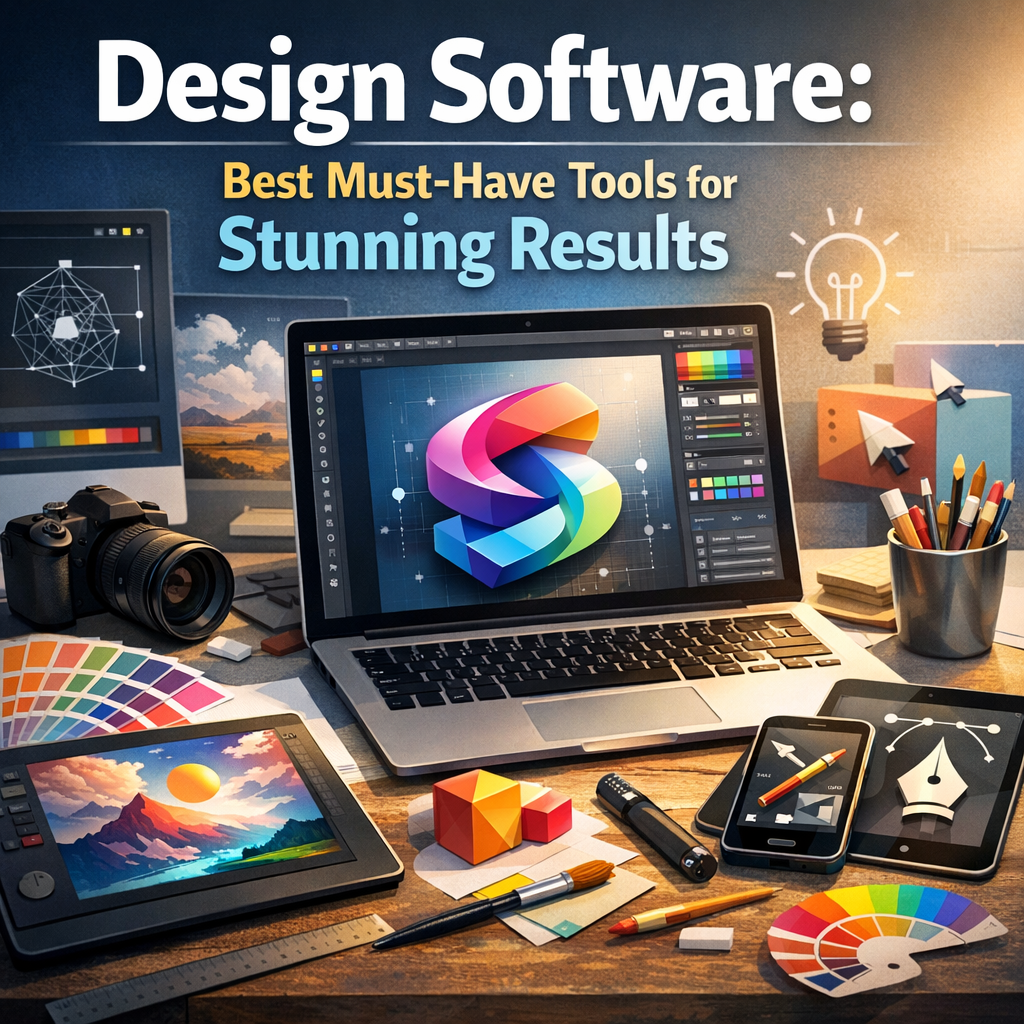 Illustration of Design Software: Best Must-Have Tools for Stunning Results