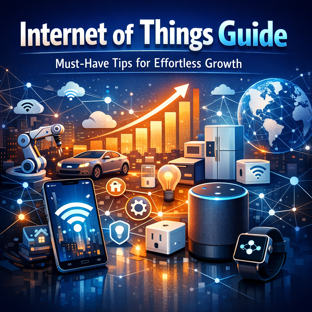 Illustration of Internet of Things Guide: Must-Have Tips for Effortless Growth