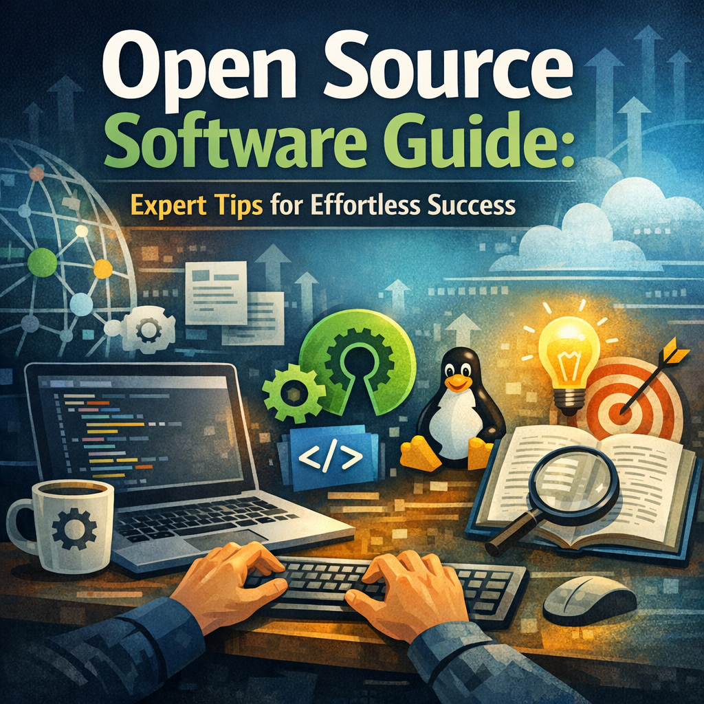 Illustration of Open Source Software Guide: Expert Tips for Effortless Success