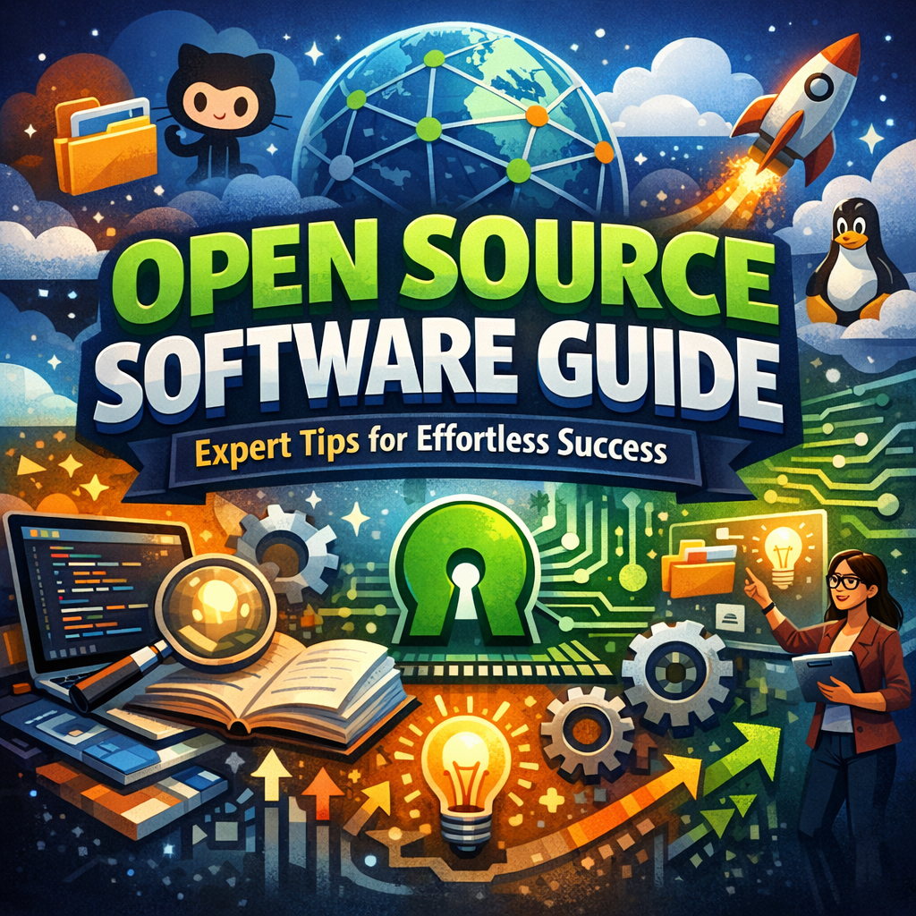 Illustration of Open Source Software Guide: Expert Tips for Effortless Success