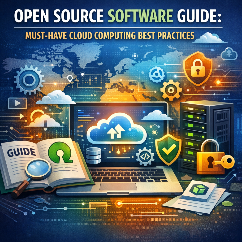 Illustration of Open Source Software Guide: Must-Have Cloud Computing Best Practices