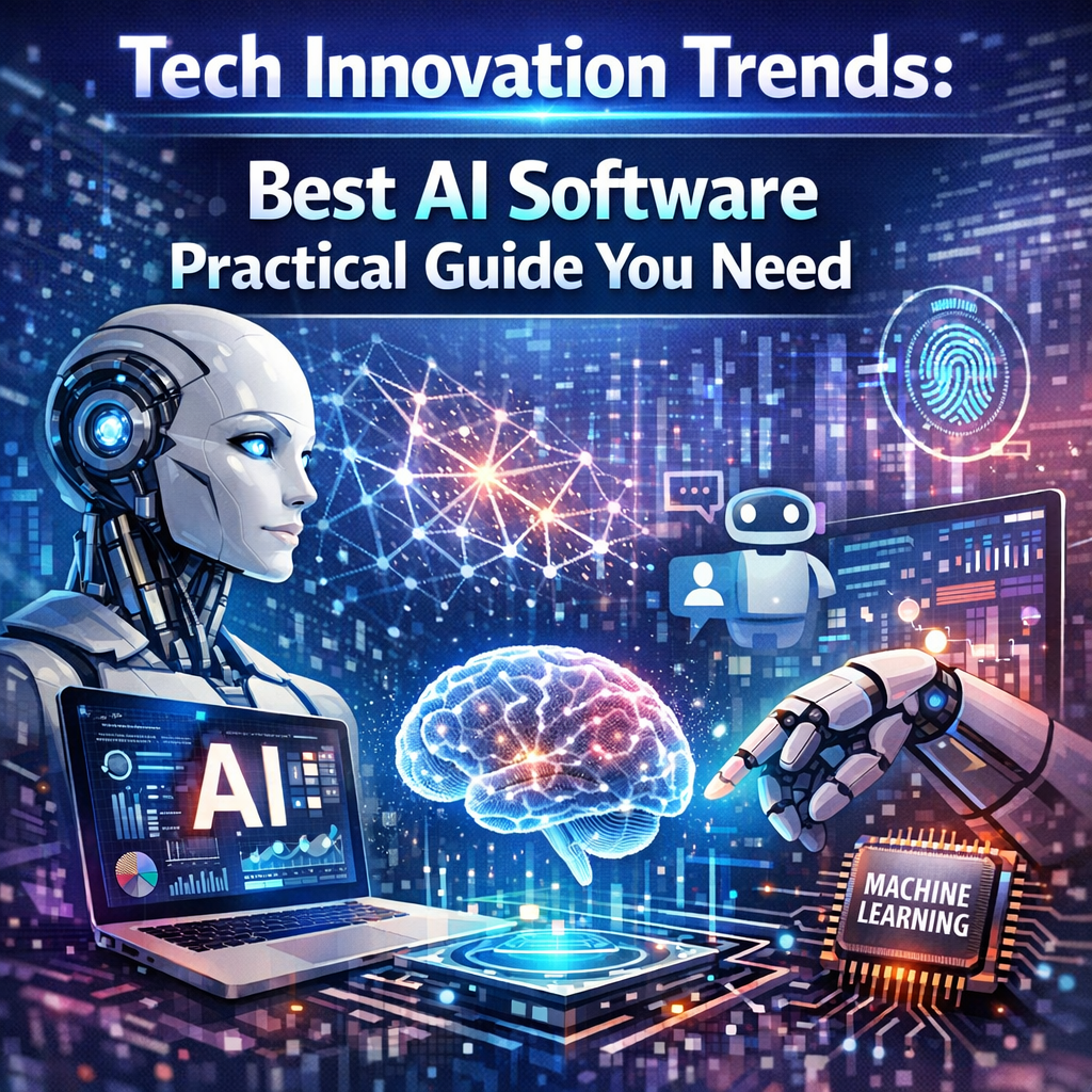 Illustration of Tech Innovation Trends: Best AI Software Practical Guide You Need