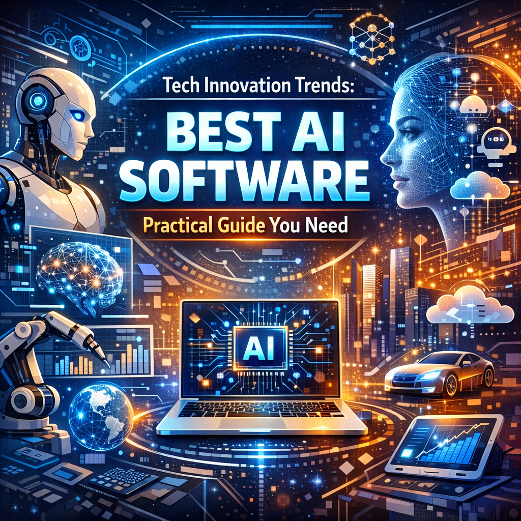 Illustration of Tech Innovation Trends: Best AI Software Practical Guide You Need