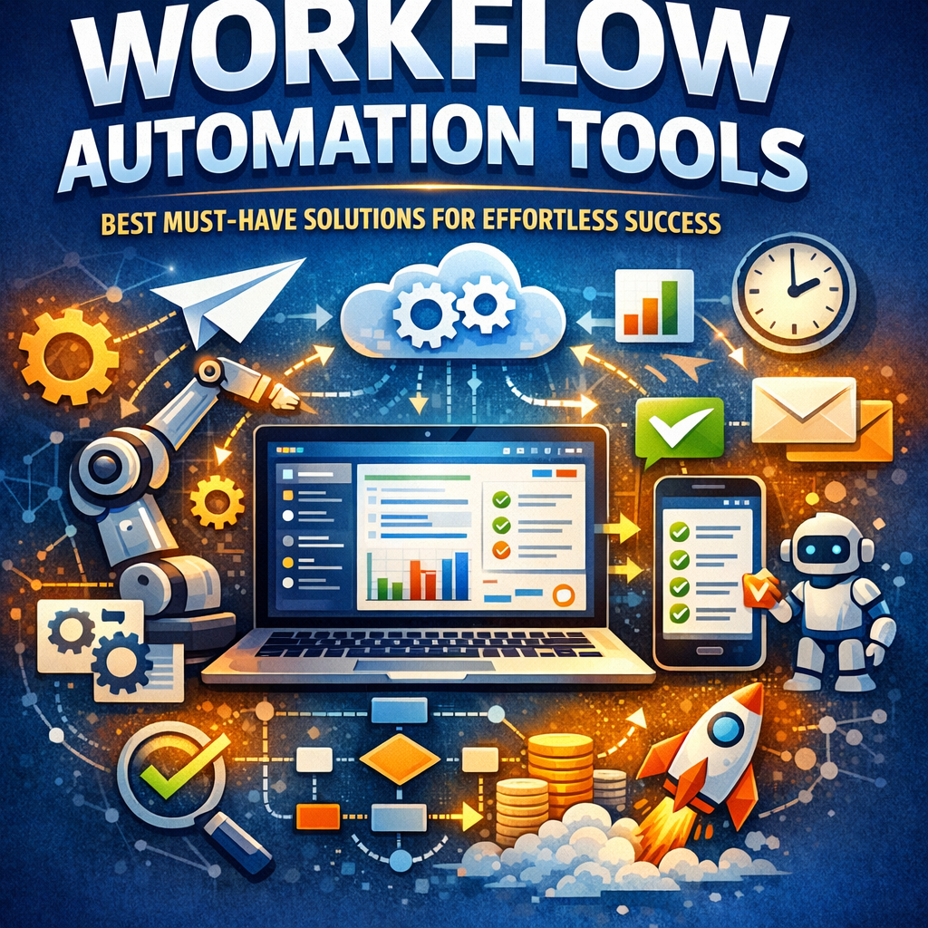 Illustration of Workflow Automation Tools: Best Must-Have Solutions for Effortless Success